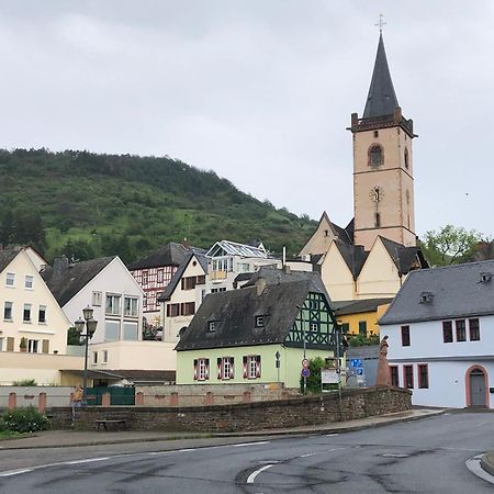 Rheinliebe Bistro Und Pension ロルヒ・アム・ライン エクステリア 写真