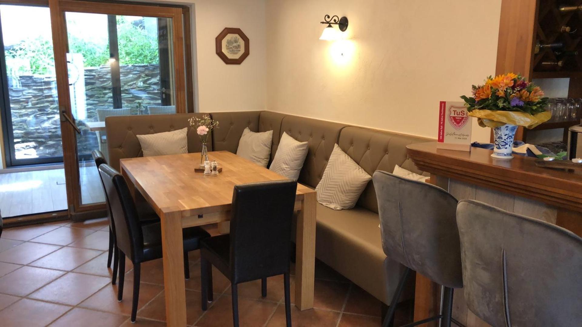 Rheinliebe Bistro Und Pension ロルヒ・アム・ライン エクステリア 写真